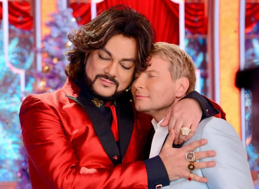 Басков и Киркоров на празднике