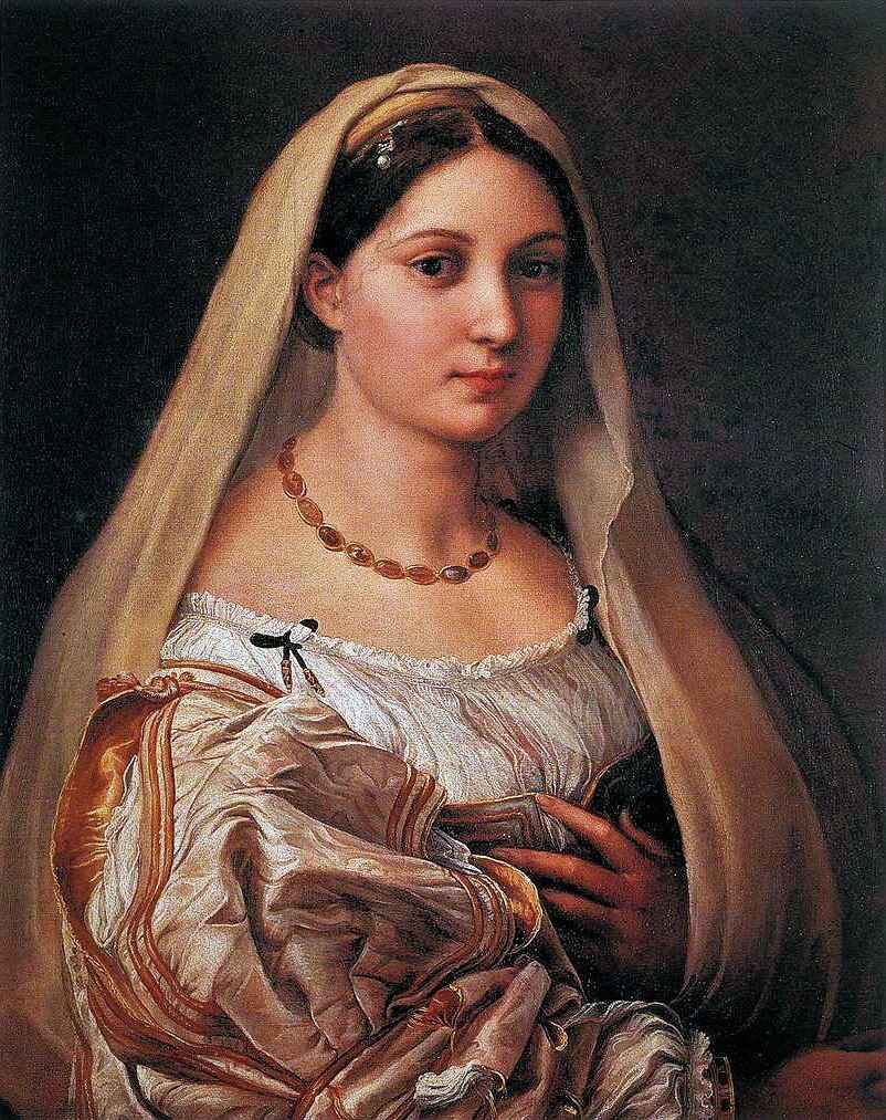 Рафаэль Санти, "Дама с вуалью, или Донна Велата", 1514—1515, Палаццо Питти, Флоренция