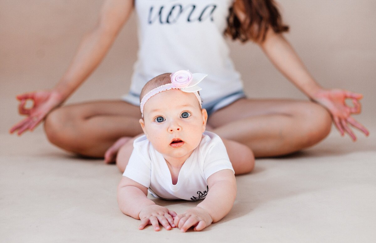 Медитируем вместе с дочкой