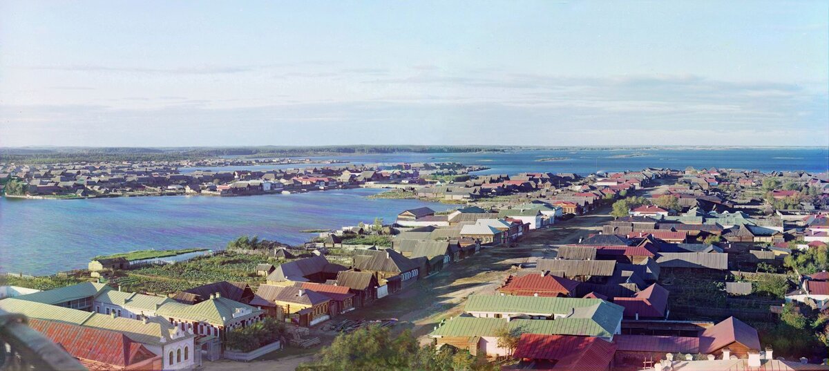 Каслинское поселение. Фото Прокудина-Горского