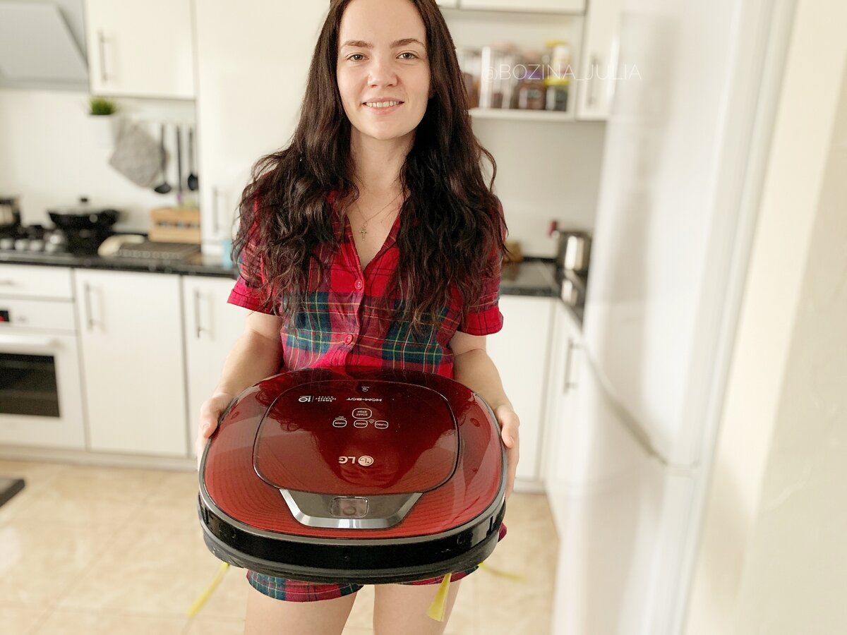 Фото - Сладкий Персик. Наш робот-пылесос