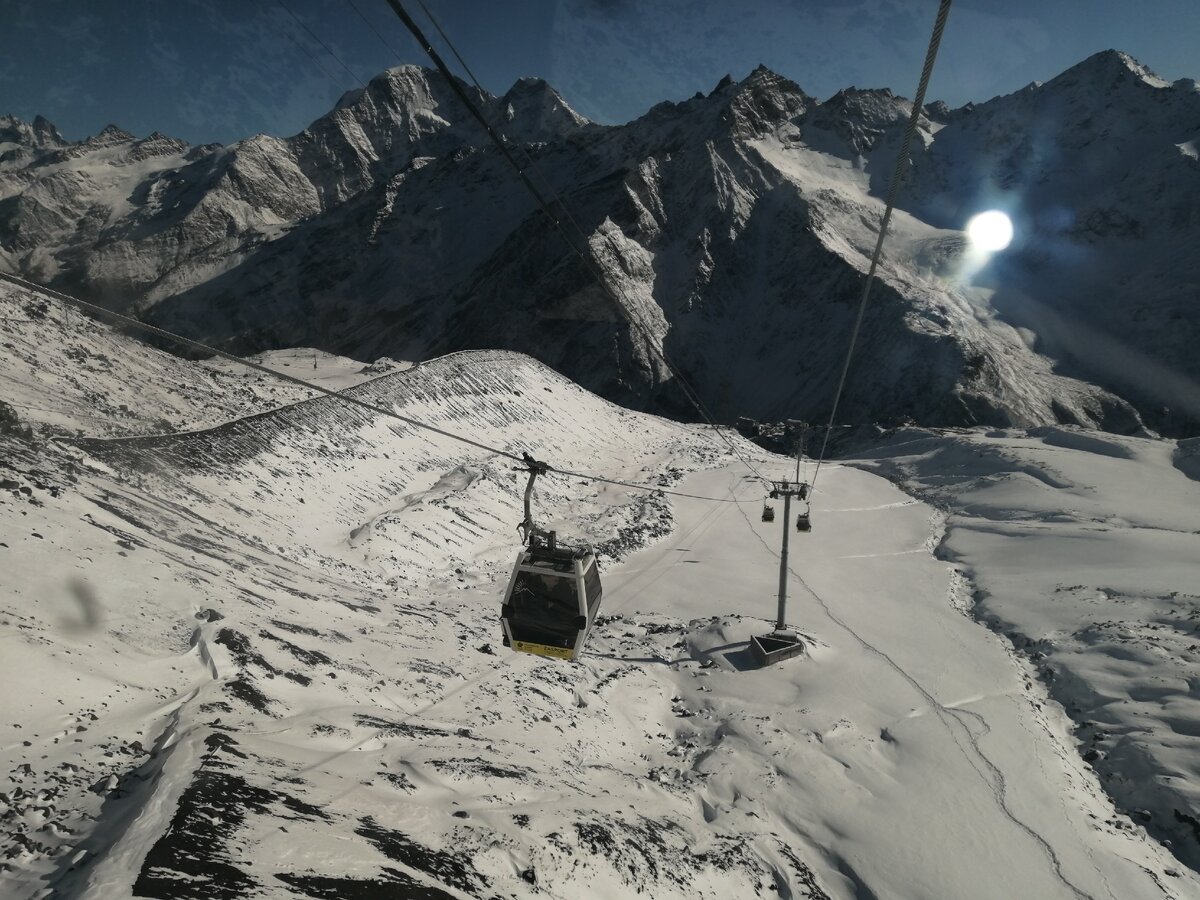 Канатная дорога в Приэльбрусье