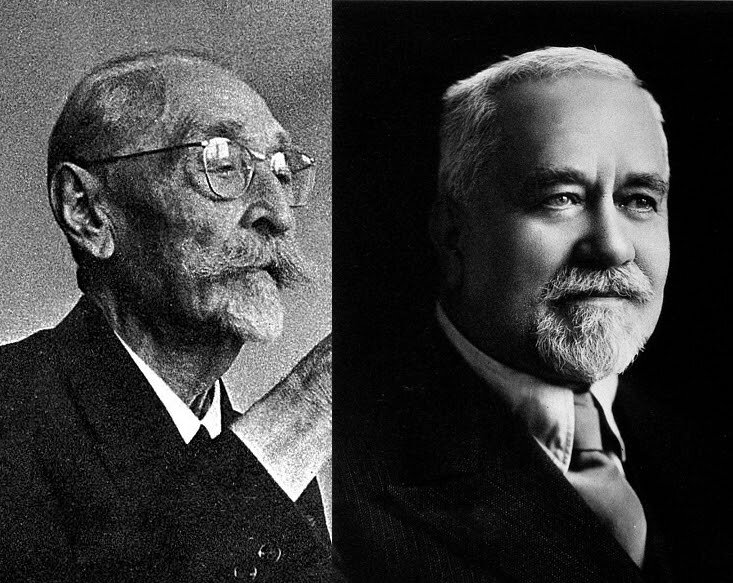 Камиль Герен (слева) и Альбер Кальмет. Фото - Википедия