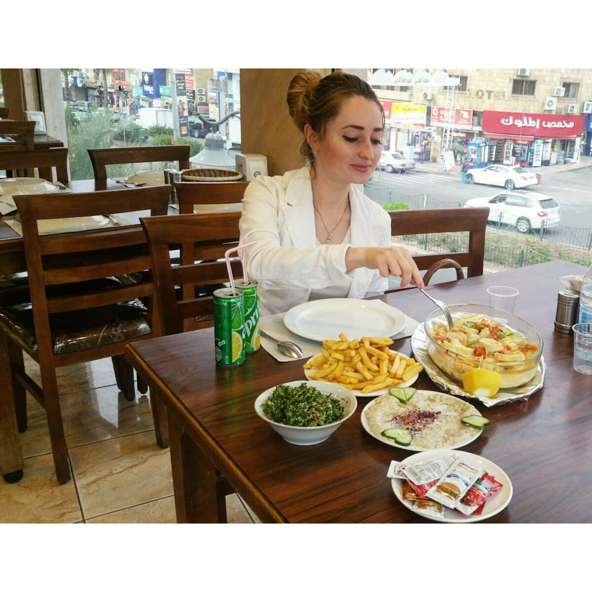 Ресторан "Stacoza" на Красном море, Иордания 