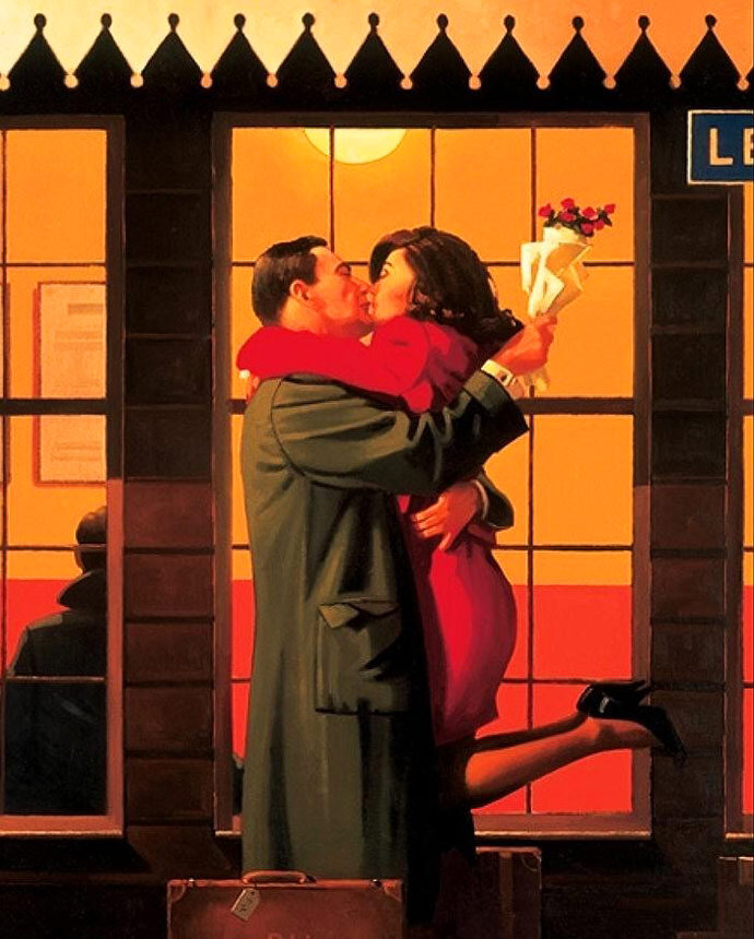 Jack Vettriano           Back Where You Belong