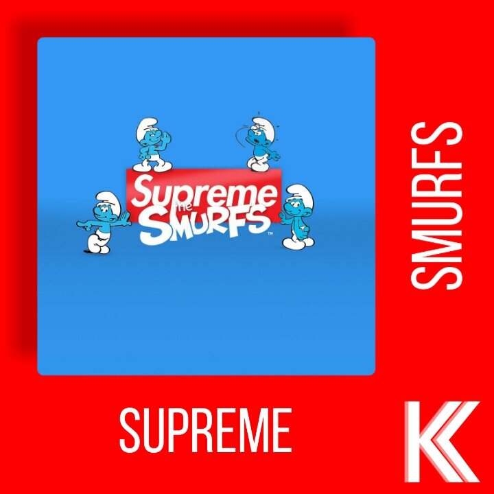 Supreme × Smurfs 