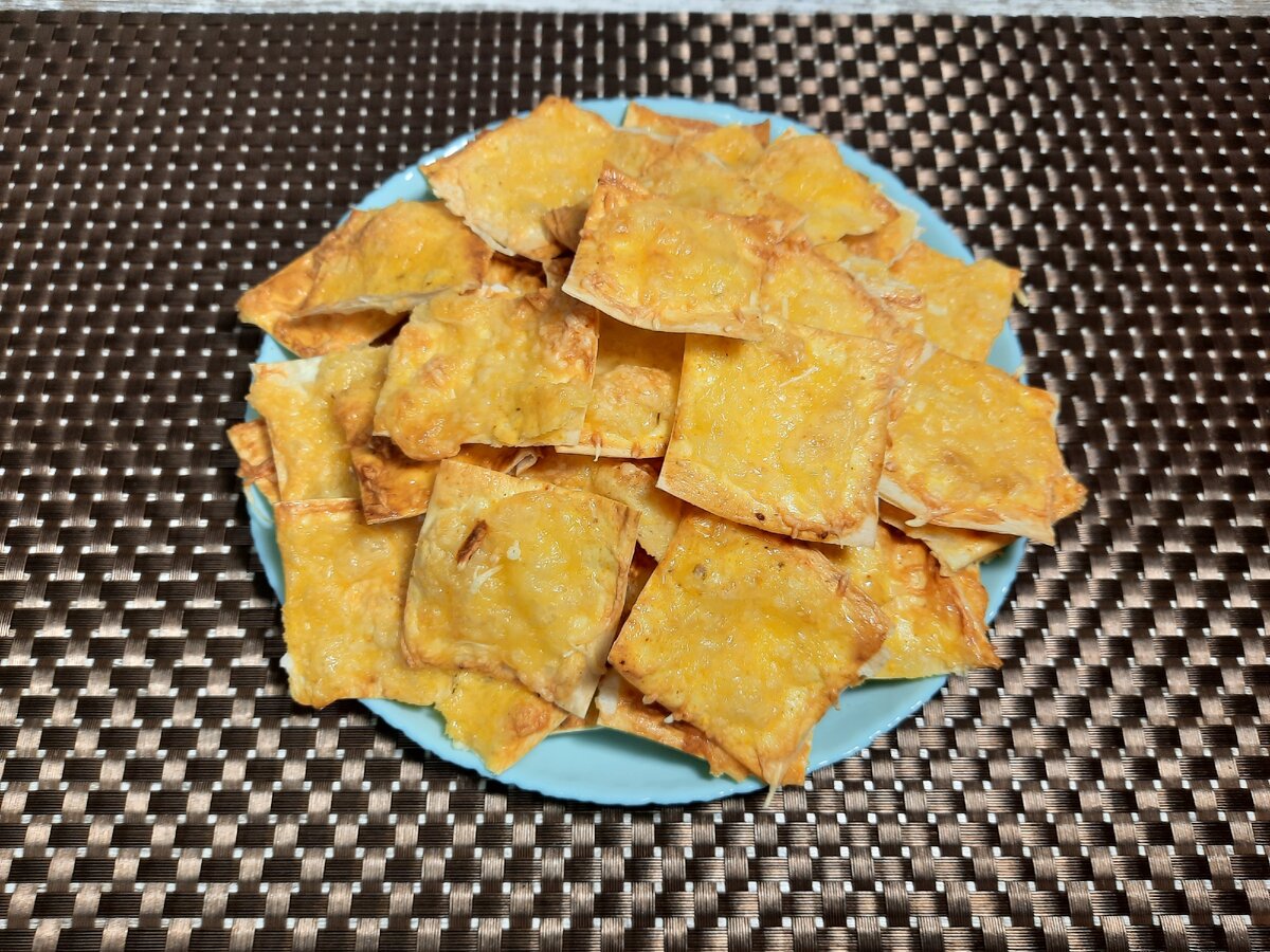 Хрустики из лаваша
