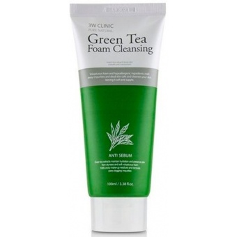 3W Clinic Foam Cleansing (Green Tea)