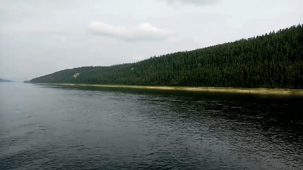 Танкер "Ленанефть-2031", река Лена. Иркутская область. Июль 2020г. Снято Сергей Урядников