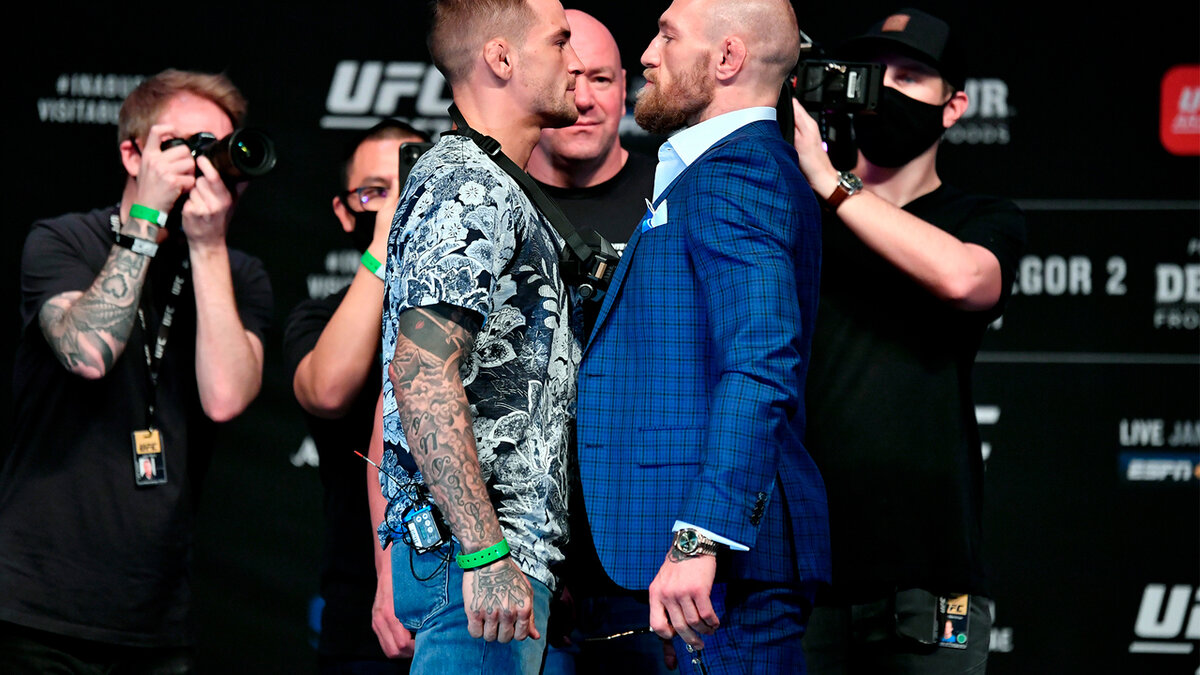 Порье - Макгрегор, битва взглядов