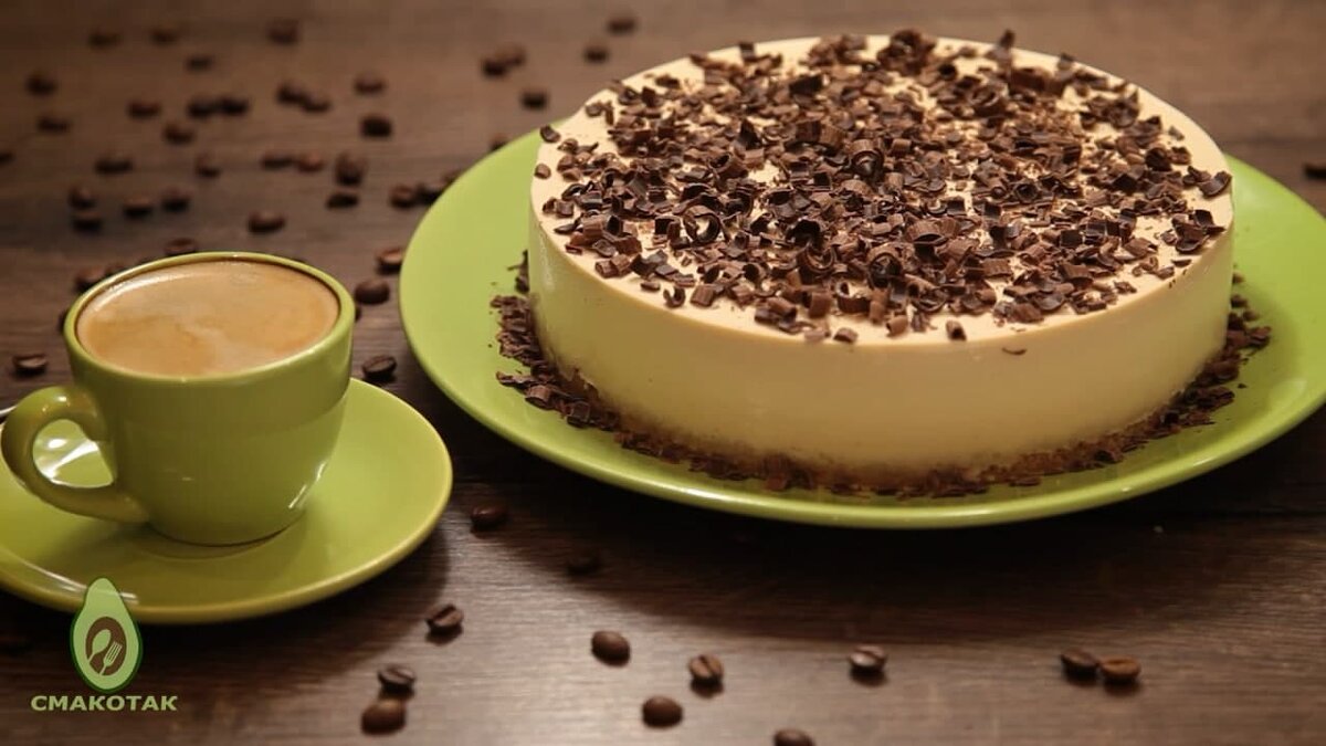 КОФЕЙНЫЙ торт-суфле БЕЗ ВЫПЕЧКИ и без духовки. Торт Капучино