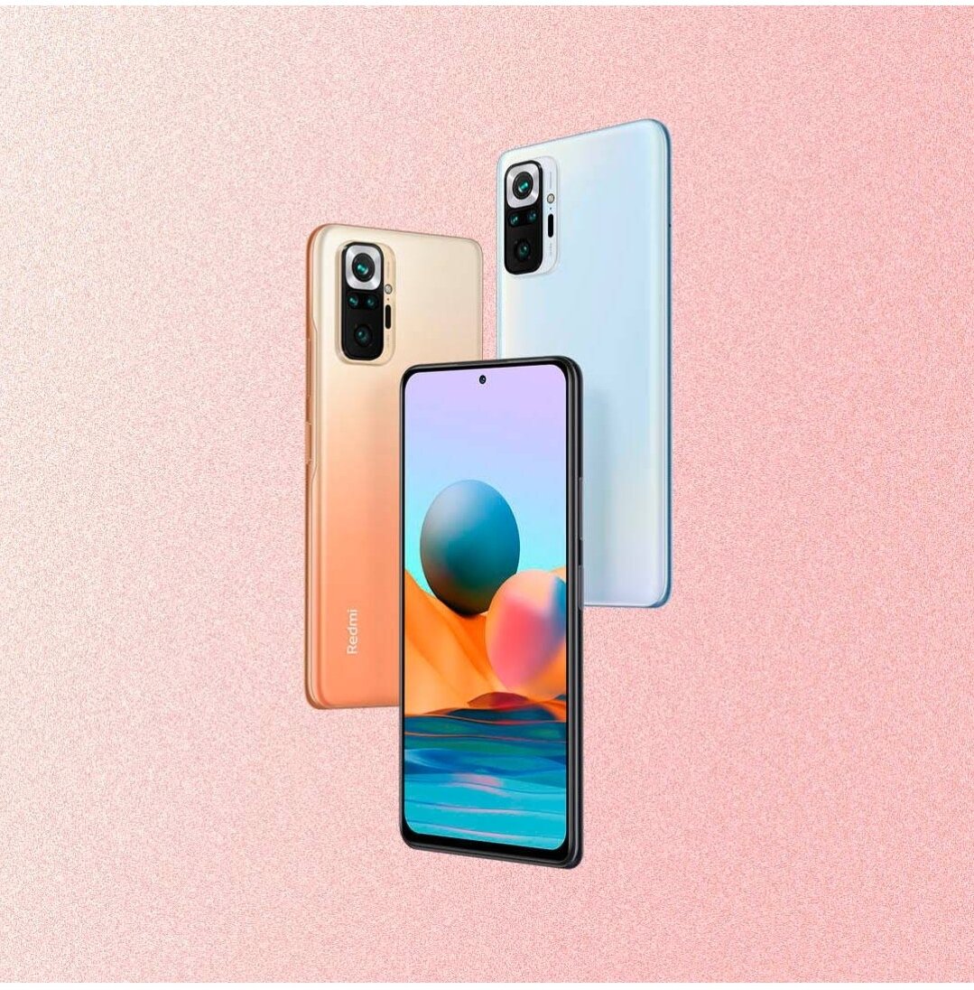  
Илья Кичаев
21 час назад
Xiaomi назвала российские цены на Redmi Note 10
Смартфоны, достойные стать лидерами рынка.

Глобальная версия Redmi Note 10 Pro. Источник: Xiaomi Global
Российское подразделение Xiaomi представило новинки для нашего локального рынка. Серия Redmi Note 10 будет доступна в двух версиях: непосредственно Redmi Note 10, а также Redmi Note 10 Pro.

Redmi Note 10
Базовый смартфон получил систему-на-чипе Snapdragon 678, аккумулятор условной ёмкости 5000 мАч, блок питания со значительными 33 ваттами, а также AMOLED-дисплей диагональю 6,43 дюйма. Основная камера смартфона делает снимки разрешение до 48 Мп, ультраширик делает снимки на 8 Мп, есть две «заглушки» по 2 Мп (датчик глубины и макрокамера), а также фронталка на 13 Мп.

Тут стоит подчеркнуть, что этот смартфон не получил NFC.