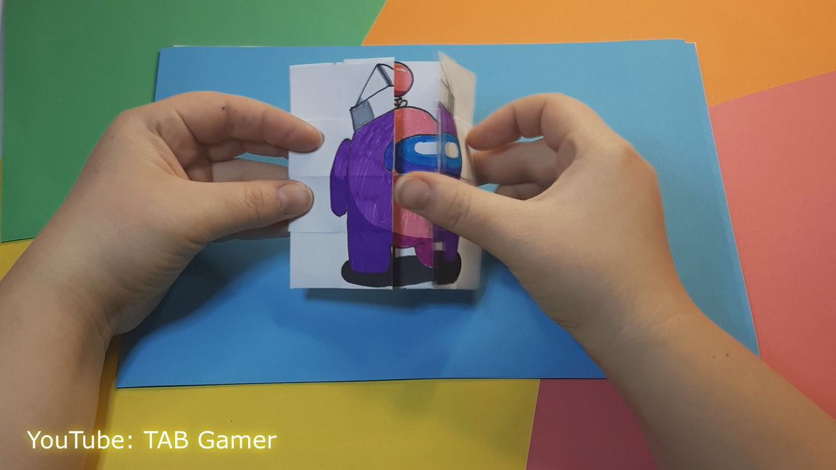 "Бесконечная открытка", вариант №1. Endless Card HandMade