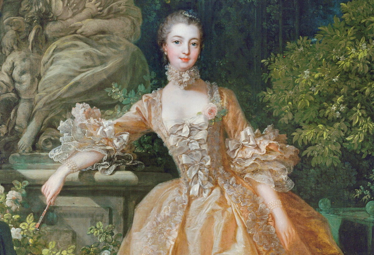 Жанна-Антуанетта Пуассон, маркиза де Помпадур, худ. Ф. Буше