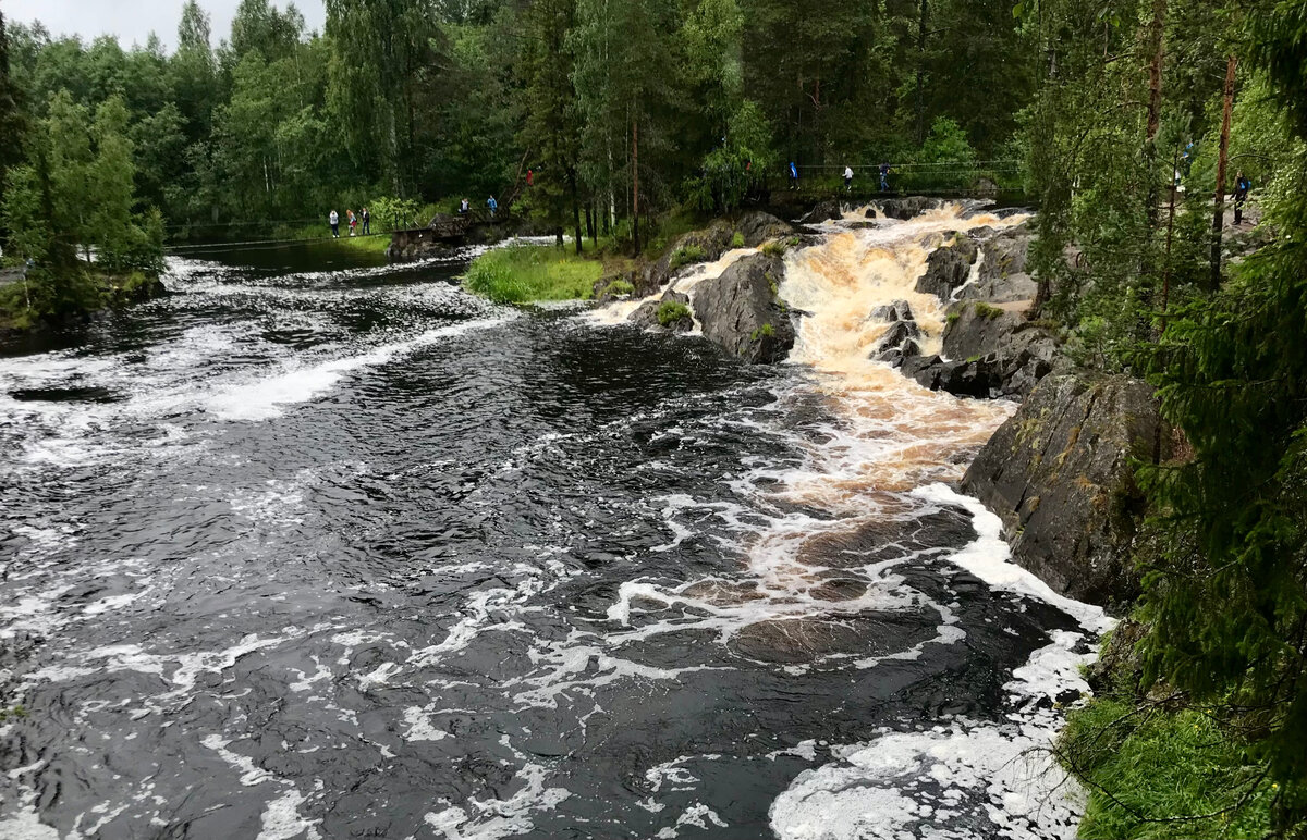 Интересные места Карелии: водопад Ахинкоски