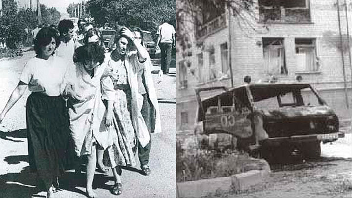 БУДЕННОВСК. 16 ИЮНЯ 1995 ГОДА. ФОТО: М. П. КОЛЕСНИКОВ / GANISK.RU/JGALLERY/BUDENNOVSK