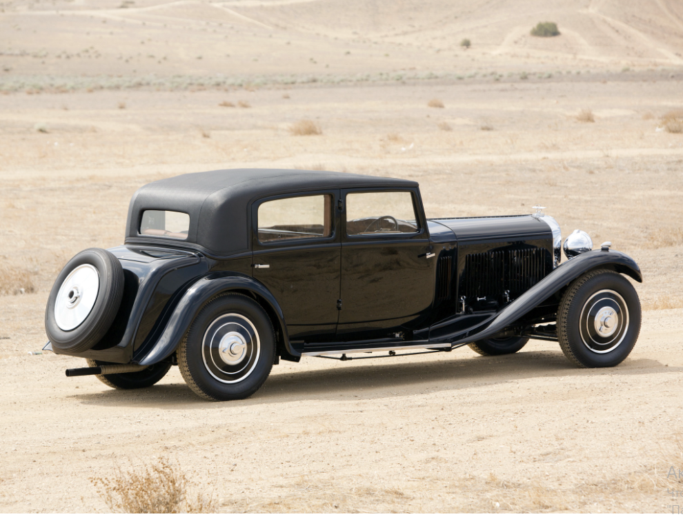 Bentley 8 Litre сзади. Источник фото: automotive-heritage.ru