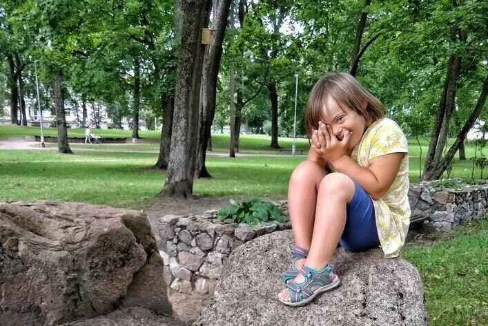 Марта на прогулке (с) Фото из семейного архива