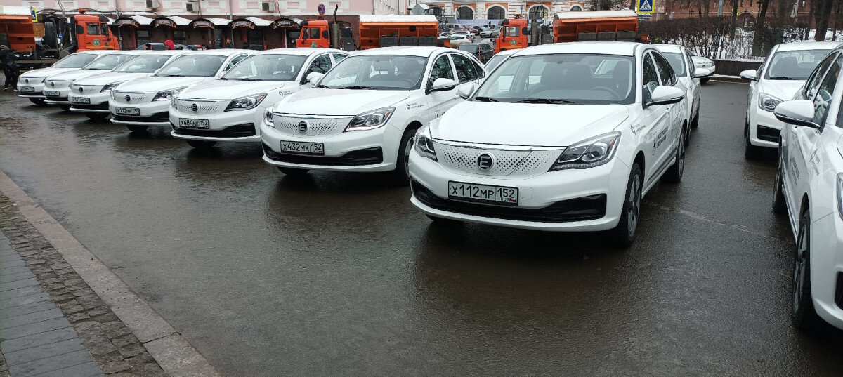 Электрическое такси в Нижнем Новгороде