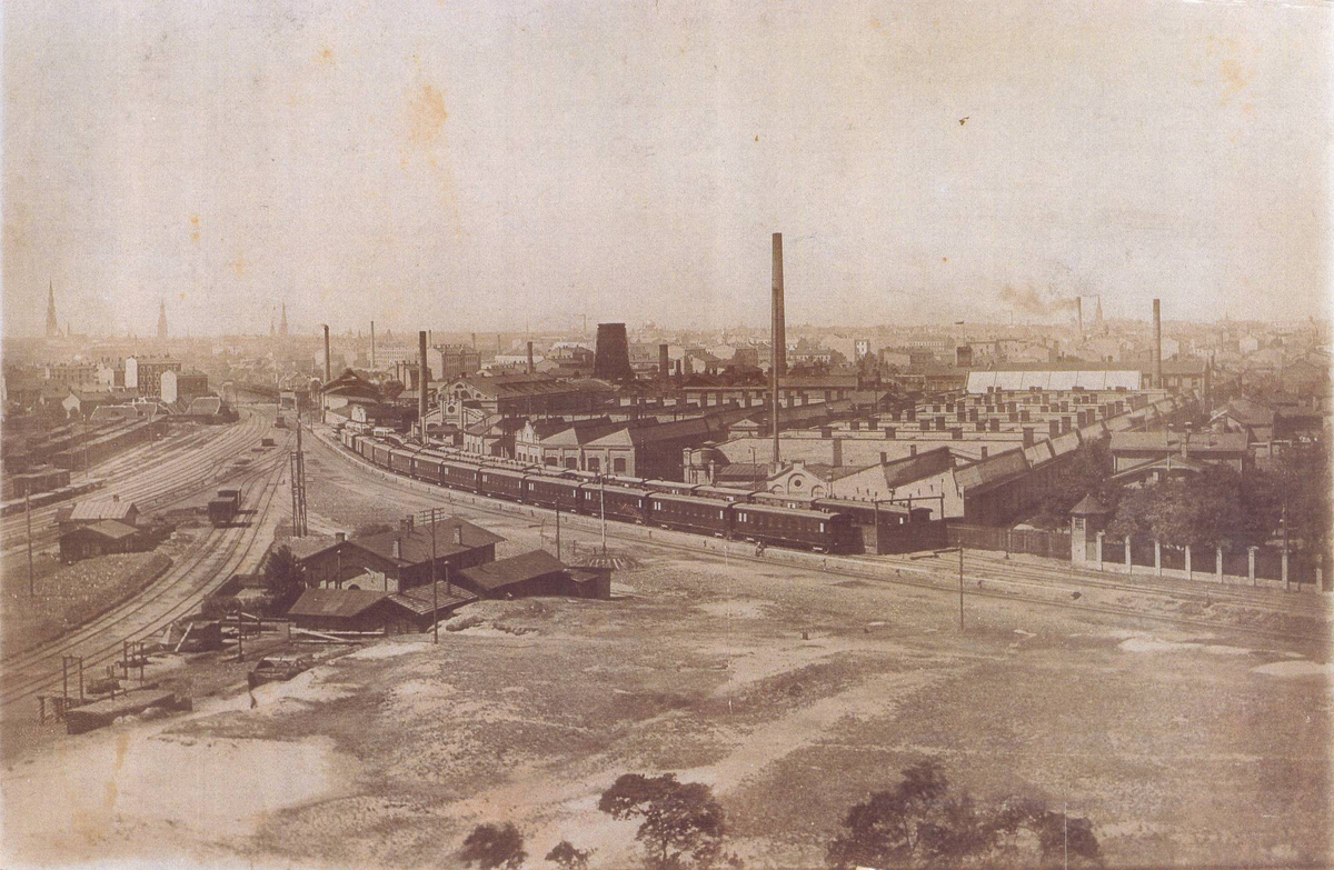 Русско-Балтийский вагонный завод, 1909 года