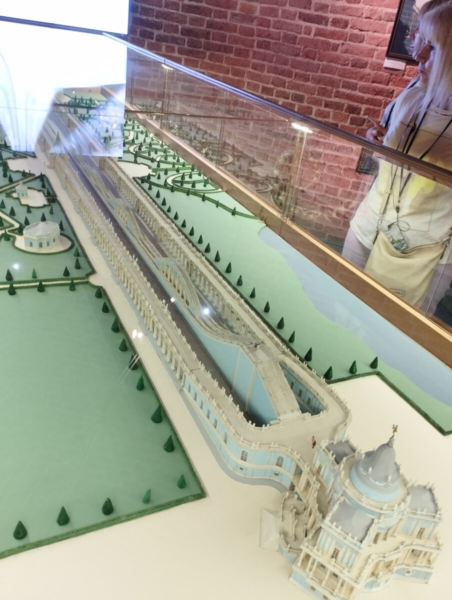 Так всё выглядело при Екатерине II. 