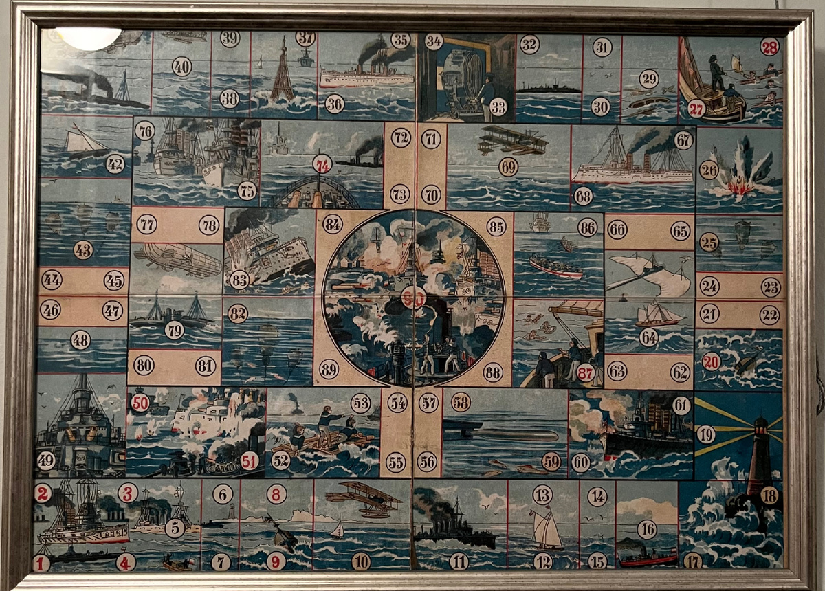 Морской бой. 1910-1920 гг.