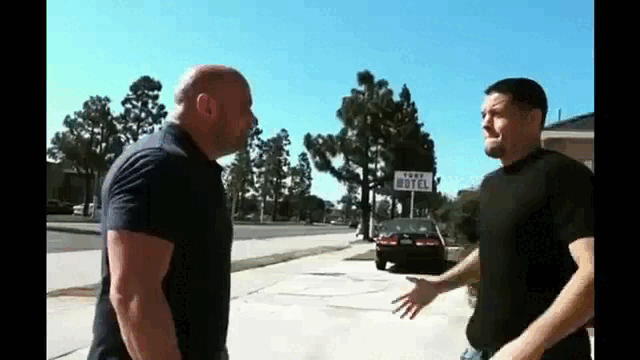 Нейт выдает Вайту фирменный "Стоктон слэп" - стоктонскую пощечину, было и такое 