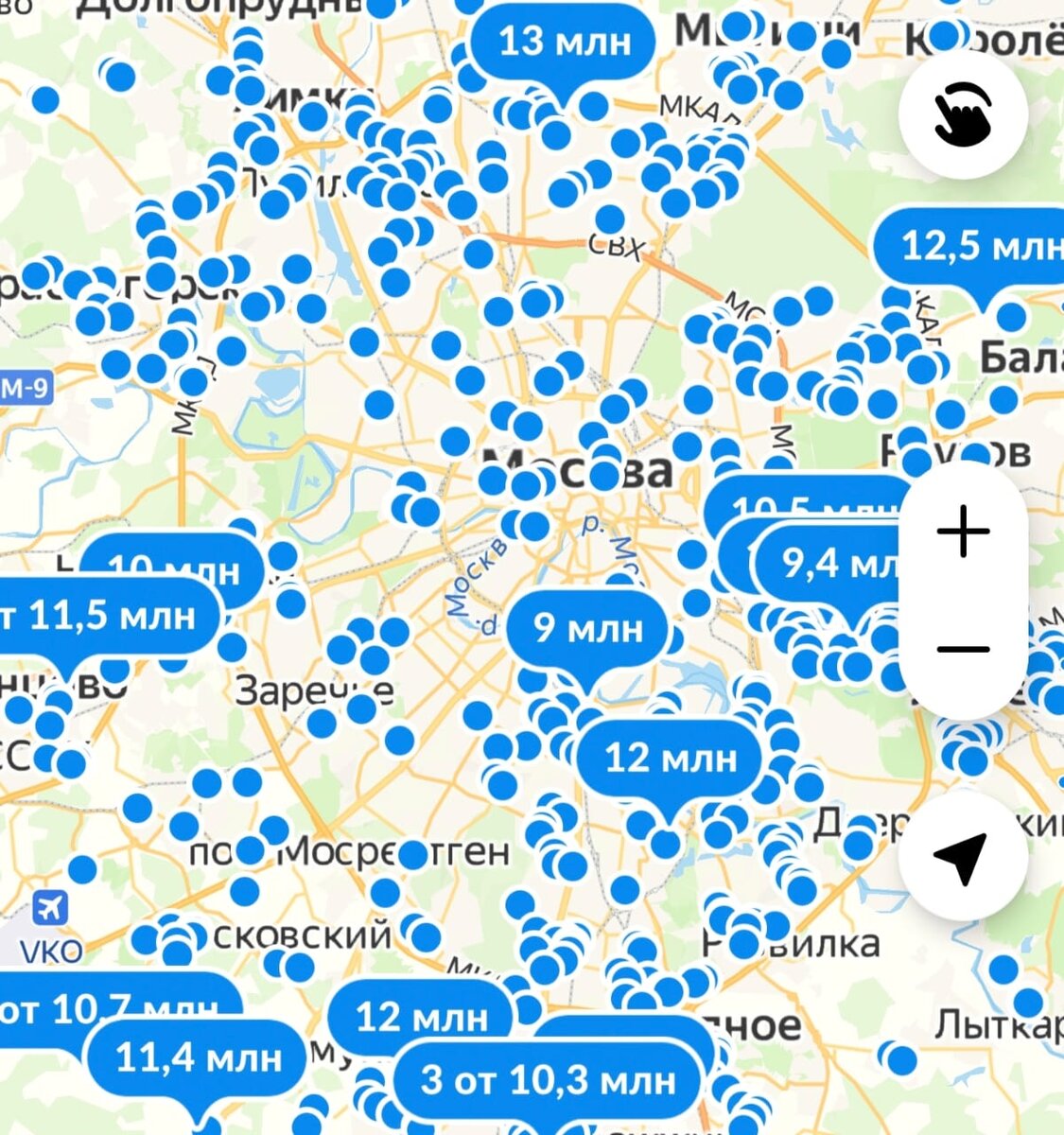 В Москве продаётся огромное количество квартир