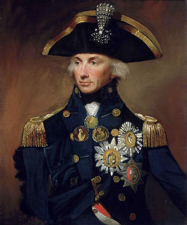 "Контр-адмирал сэр Горацио Нельсон, 1758-1805", 1799 г.