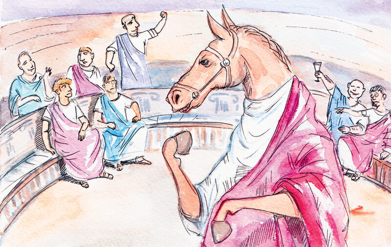 Инцитат заседает в Сенате