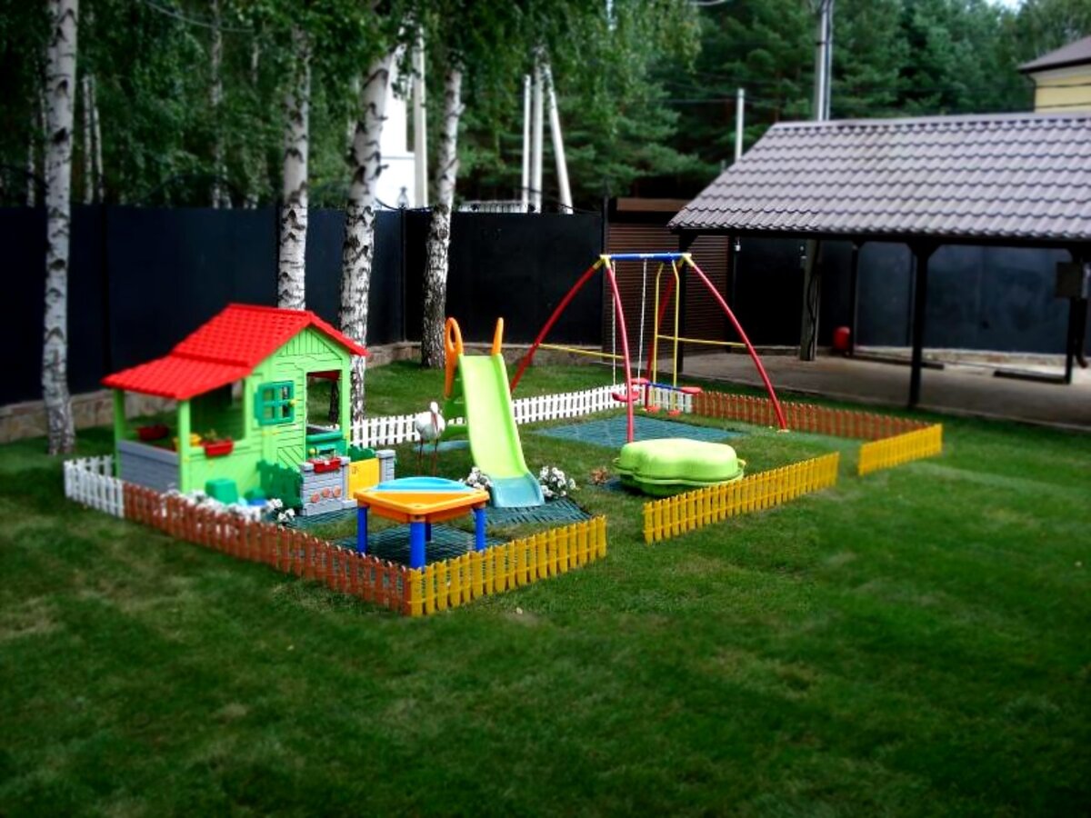 Детская площадка на приусадебном участке | Клуб ландшафтного дизайна | Дзен