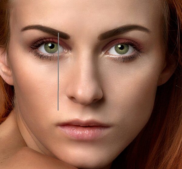 Схема нанесения румян для разных форм лица