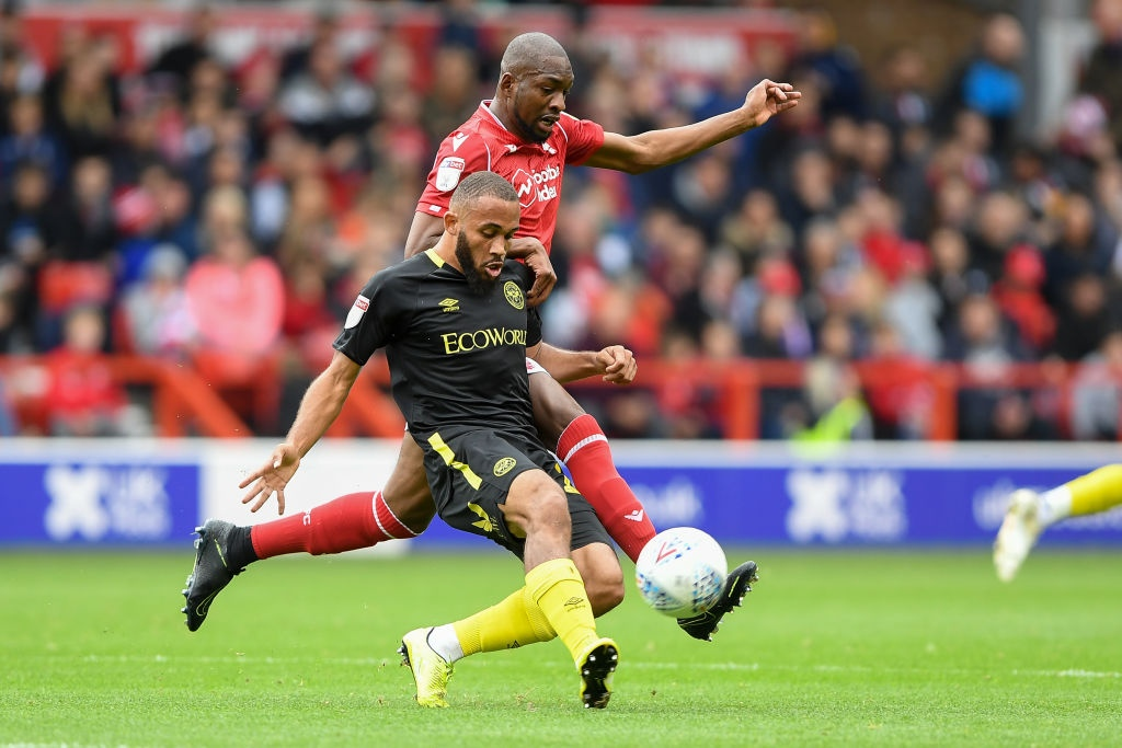 Самаба Соу в составе Ноттингем Форест. Фото из открытых источников.