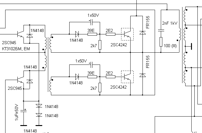 Lb005 60w схема блок питания feron