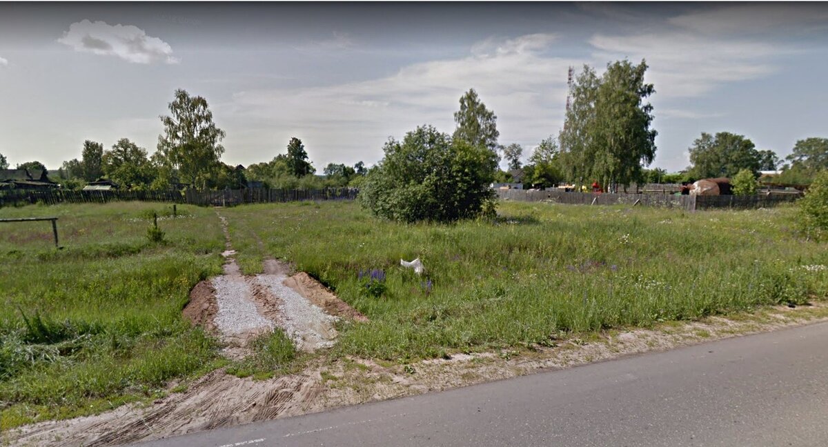 тот самый поворот, скрин с Google Maps