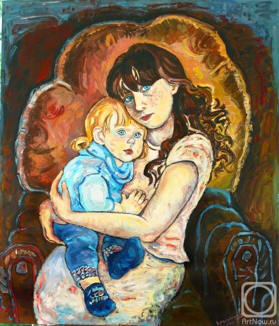 Красовская Татьяна. Дочки- матери. https://artnow.ru/ru/gallery/3/15702/picture/0/763919.html?sen=10