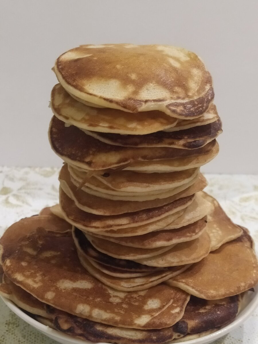 Блинчики на кефире