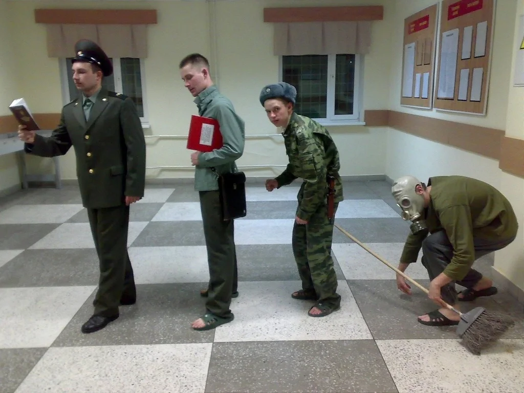 Прикол про службу
