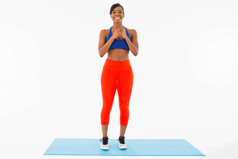 Упражнение "Диагональные выпады"