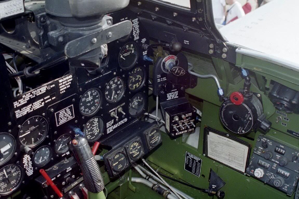 Кабина Репаблик P-47 Тандерболт