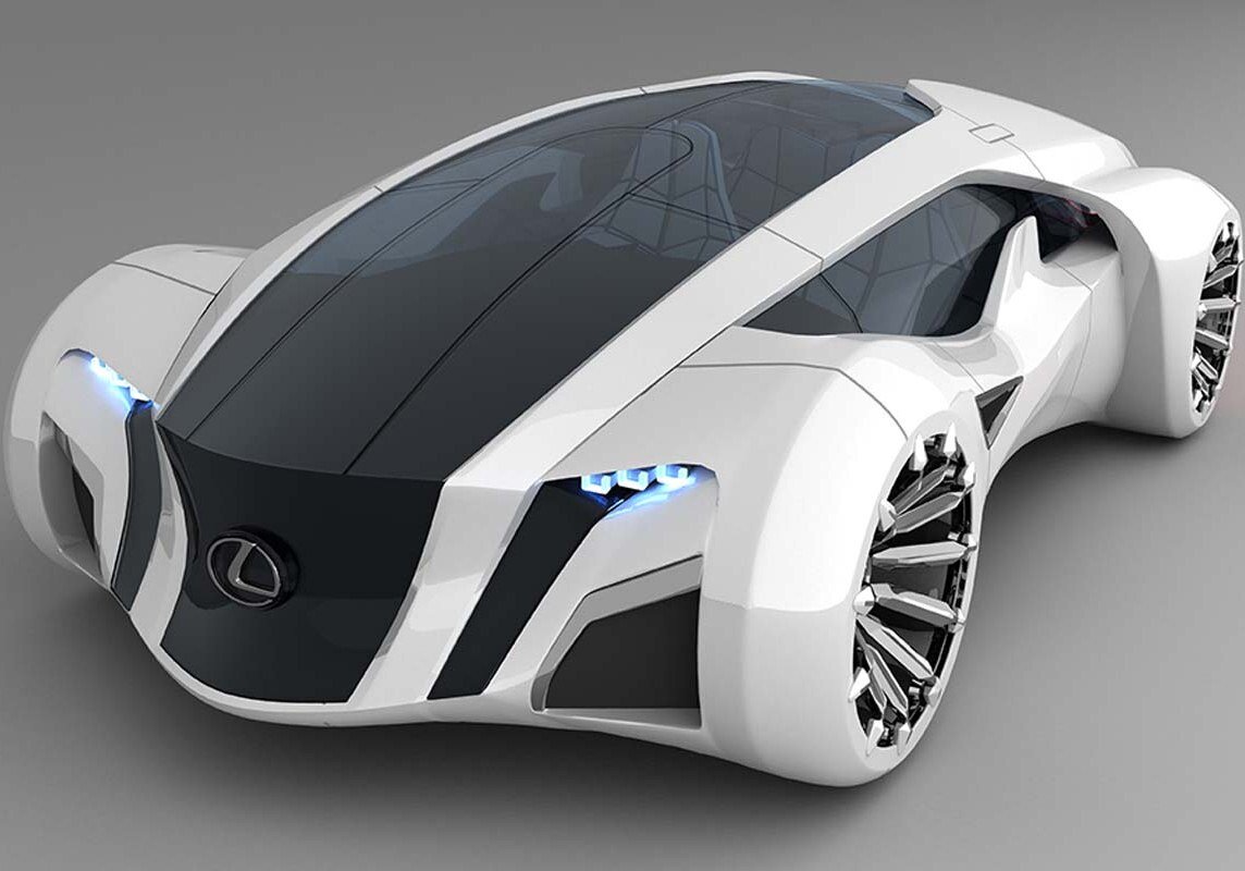 Футуристичный автомобиль