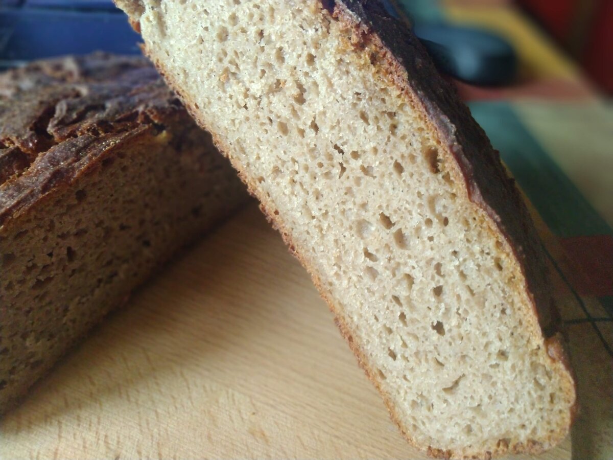 Хлеб в разрезе