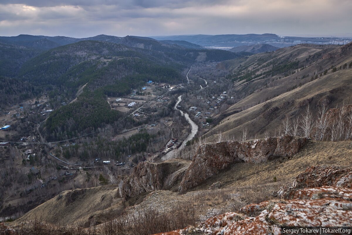 Торгашинский хребет красноярск карта