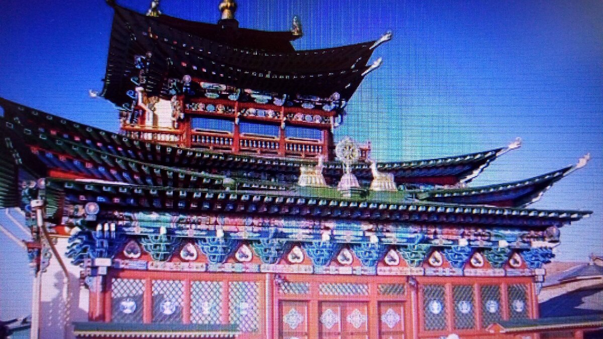 Дворец в котором пребывает нетленное тело Даши-Доржо Итигэлова