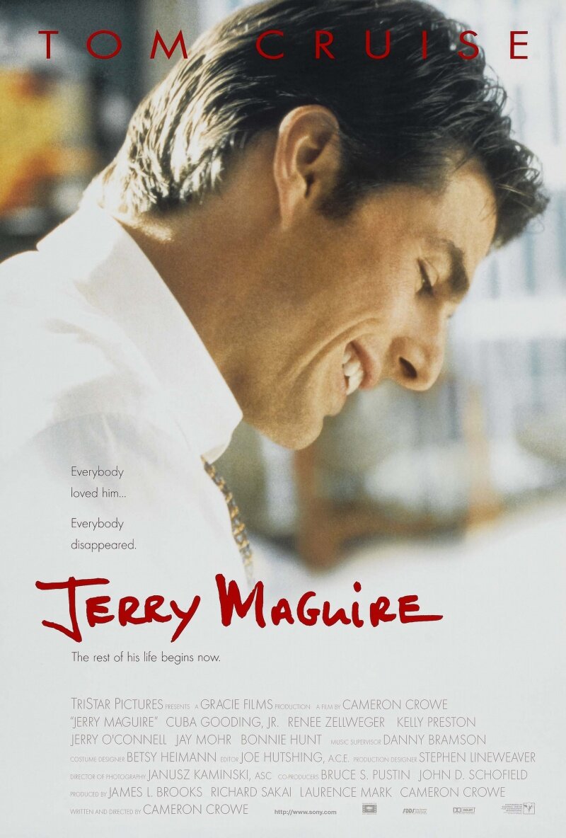 Фильм "Джерри Магуайер" (1996), реж.: Кэмерон Кроу . Фото взято с сайта: www.kinopoisk.ru