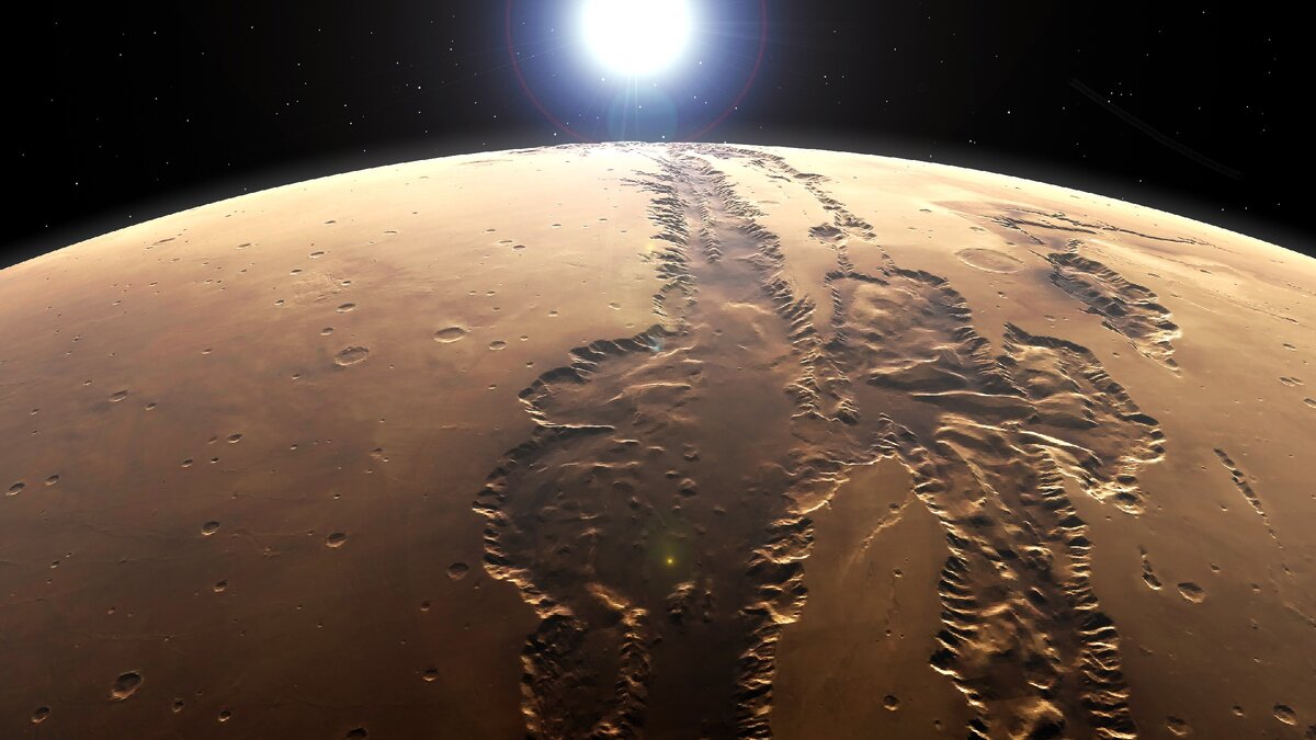 Поверхность Марса (фото NASA из открытых источников)