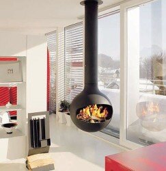 Давайте рассмотрим некоторые основные особенности, которые позволят нам понять, что из себя представляет подвесной камин: