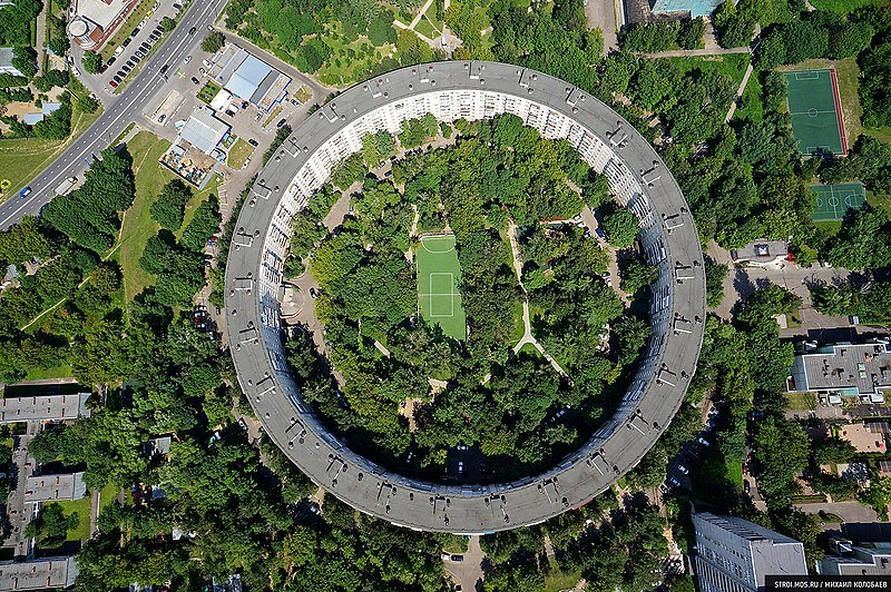 Круглый дом на Нежинской улице