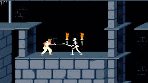 Оригинальная игра "Prince of Persia" - платформер 1989-го года