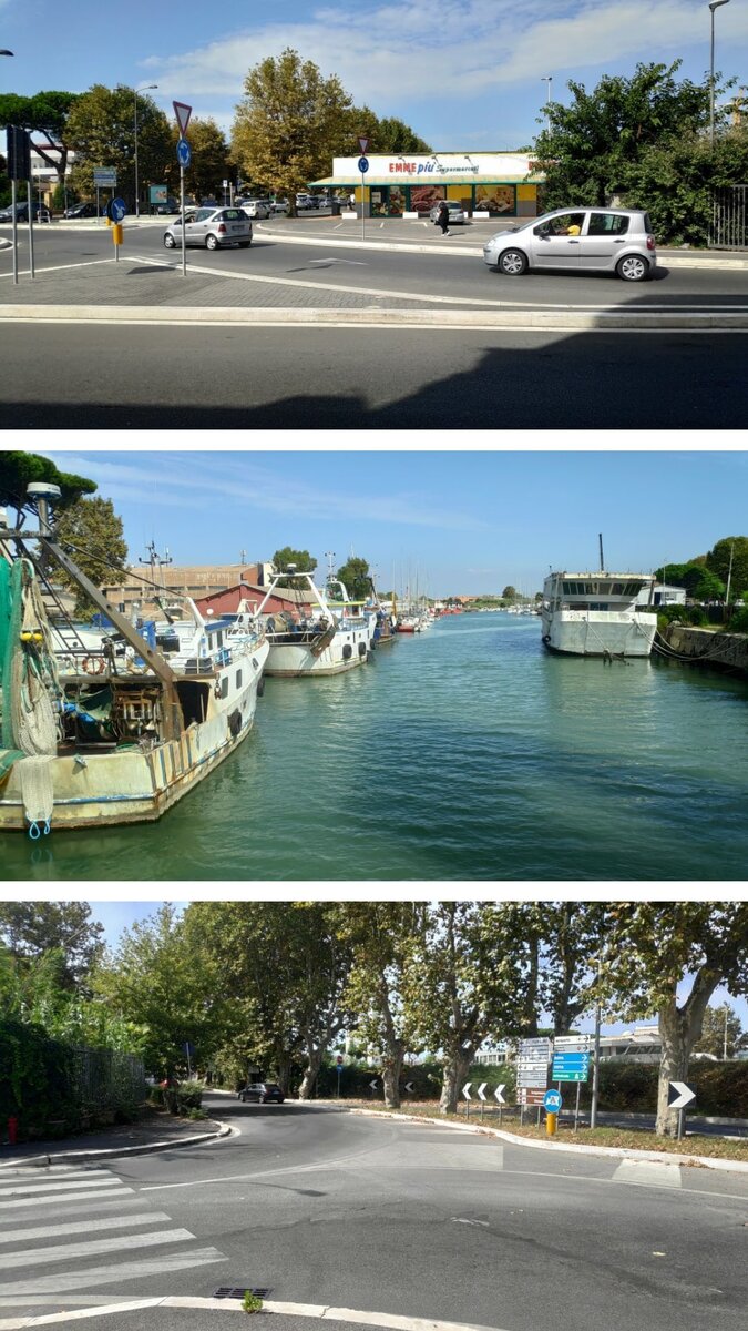 Прогулка по окрестностям аэропорта Фьюмичино (в одноименном поселке)